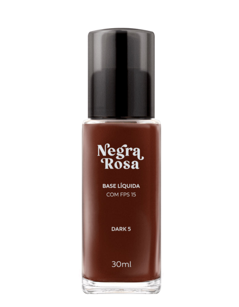Base Negra Rosa FPS15 - 30ml