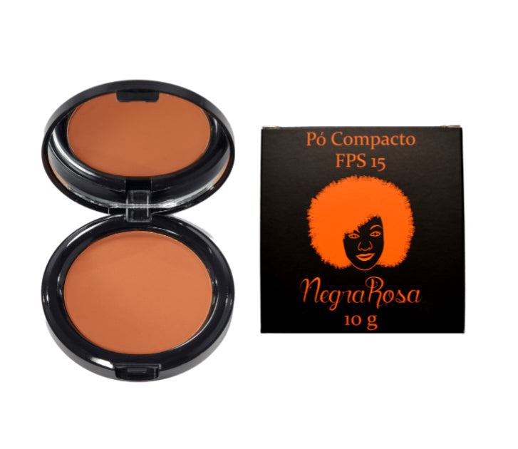 Pó compacto Negra Rosa com FPS15 - 10g