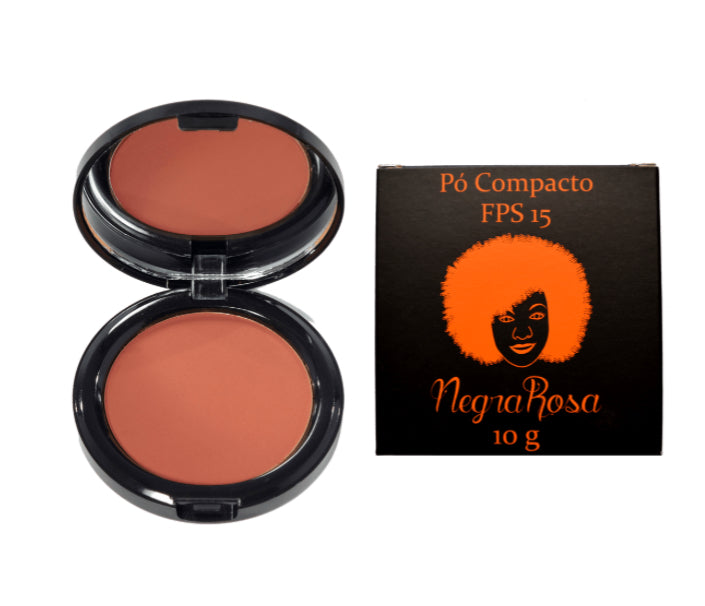 Pó compacto Negra Rosa com FPS15 - 10g