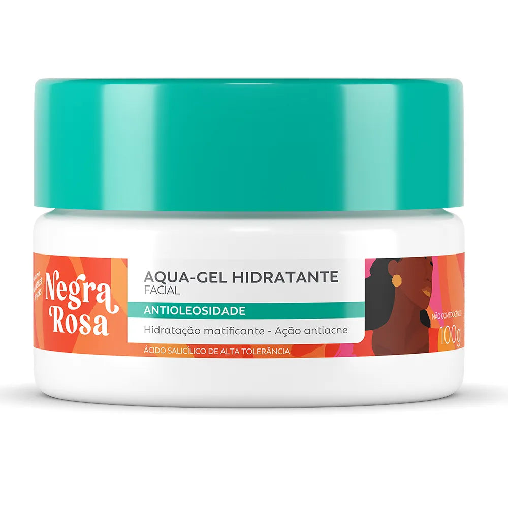 Aqua gel hidratante facial Negra Rosa - 100g