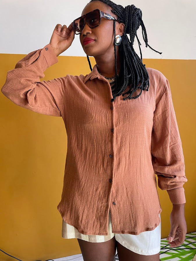 Camisa de manga longa
