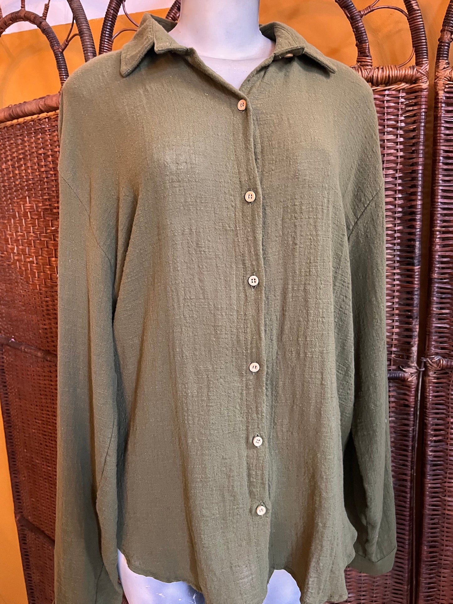 Camisa de manga longa