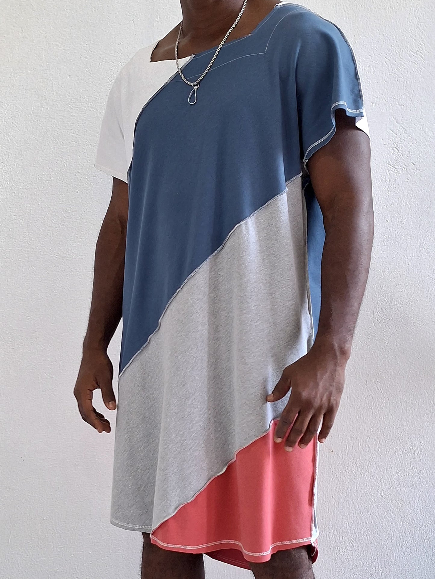 Vestido Unissex patchwork