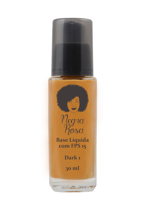 Base Negra Rosa FPS15 - 30ml