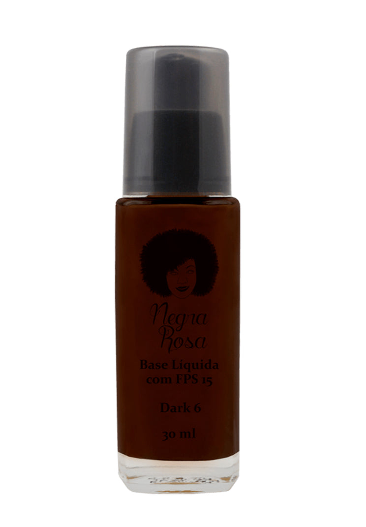 Base Negra Rosa FPS15 - 30ml