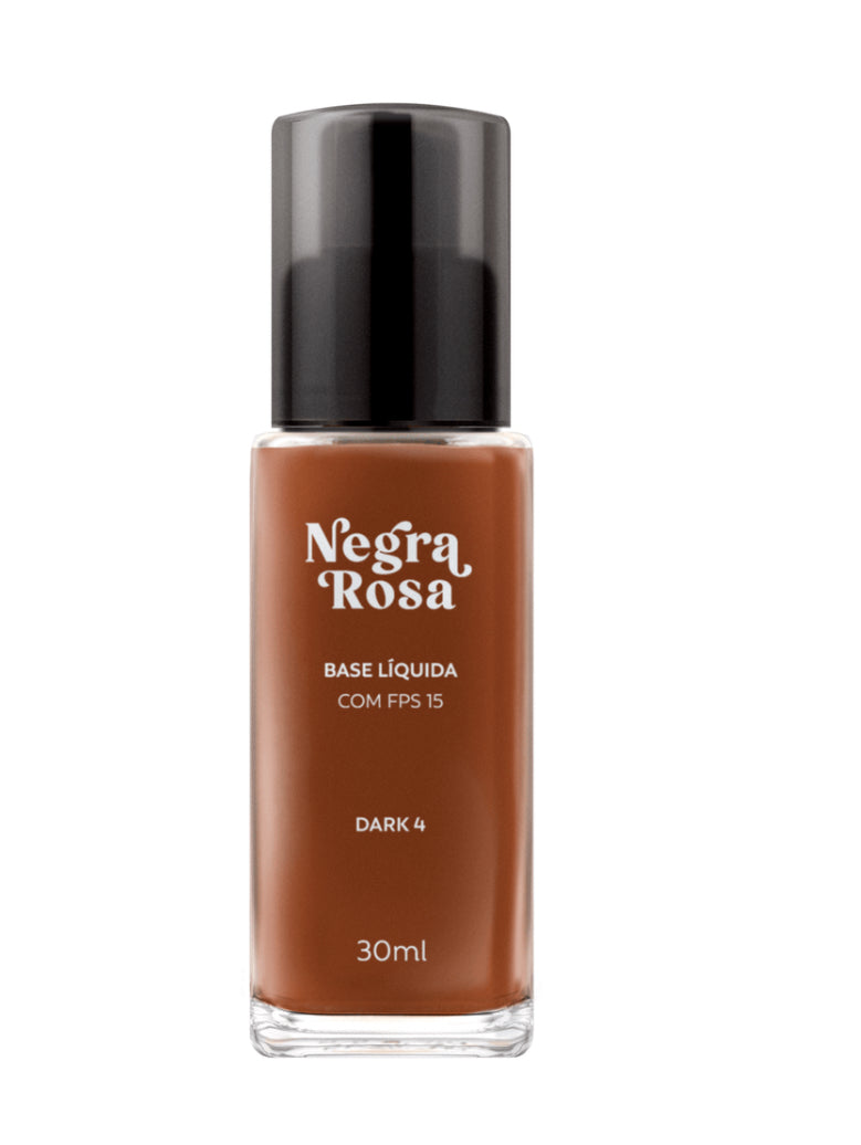 Base Negra Rosa FPS15 - 30ml
