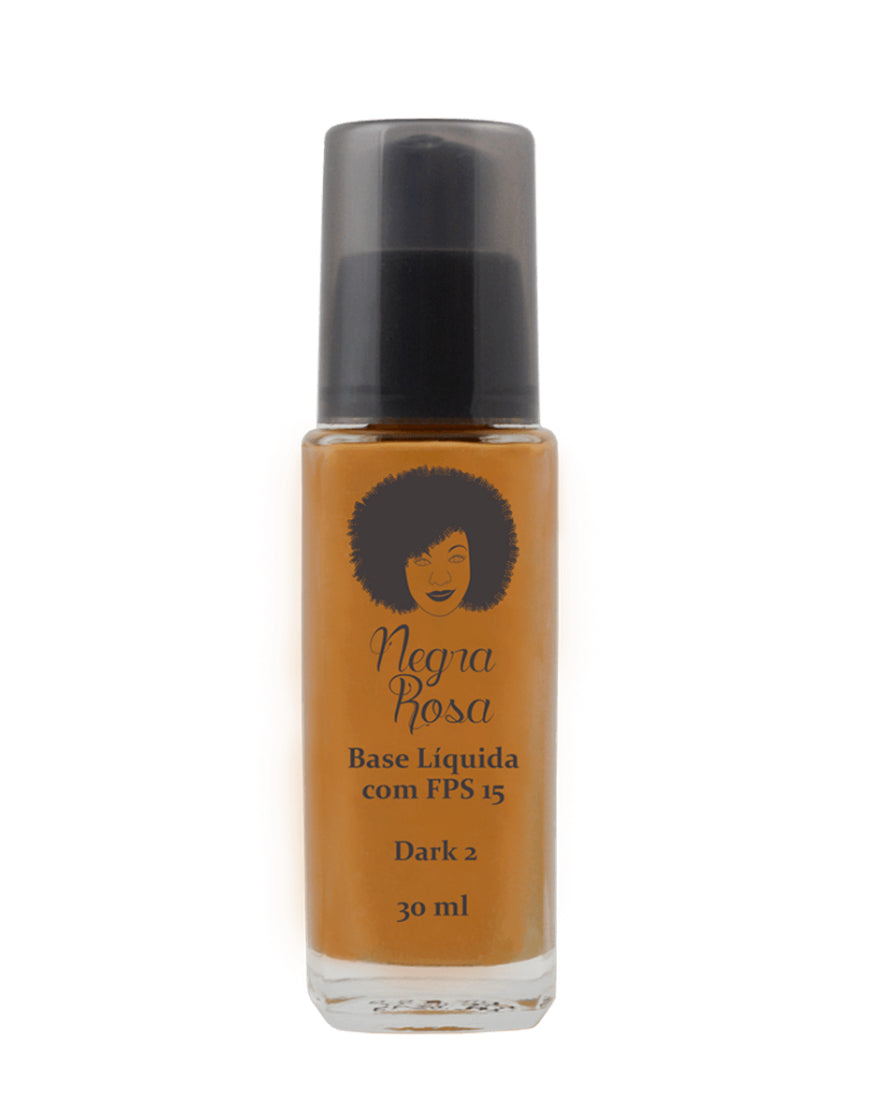 Base Negra Rosa FPS15 - 30ml