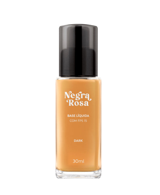 Base Negra Rosa FPS15 - 30ml