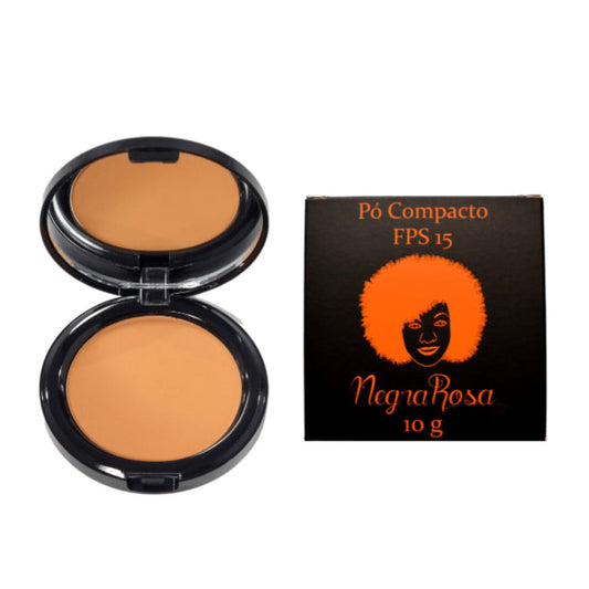 Pó compacto Negra Rosa com FPS15 - 10g