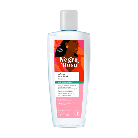 Água Micelar facial Antioleosidade Negra Rossa - 200ml