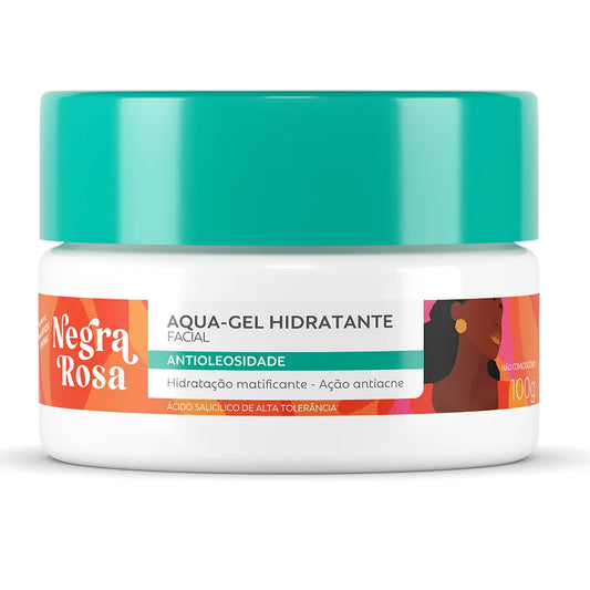 Aqua gel hidratante facial Negra Rosa - 100g
