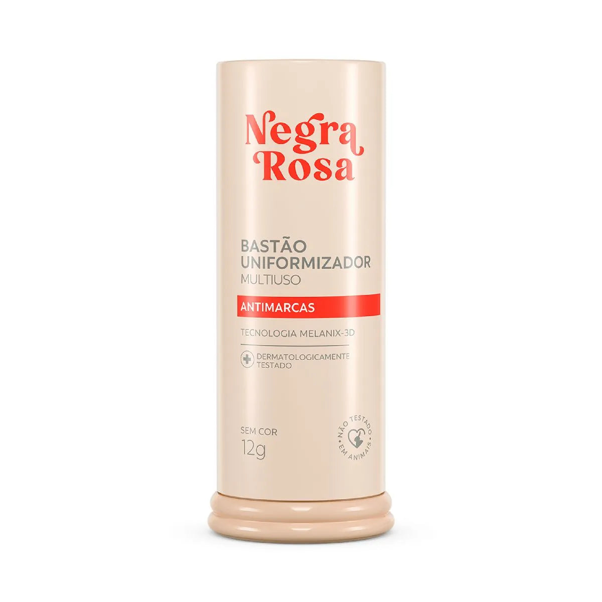 Bastão uniformizador multiuso antimarcas Negra Rosa - 12g