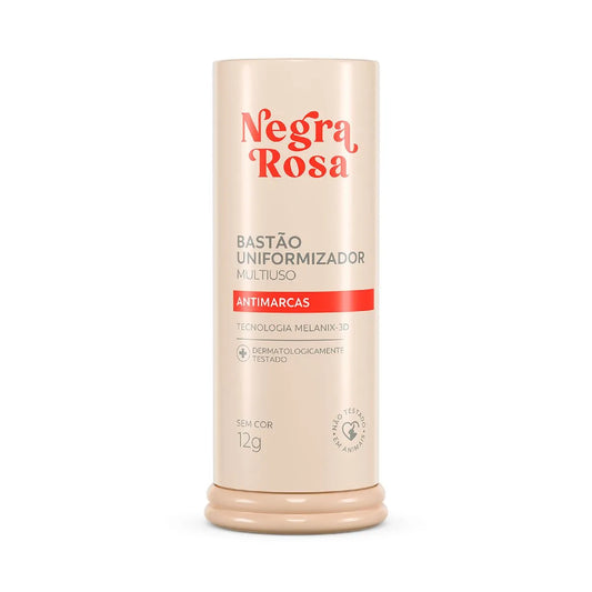 Bastão uniformizador multiuso antimarcas Negra Rosa - 12g