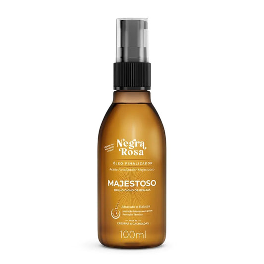 Óleo majestoso finalizador capilar Negra Rosa - 100ml