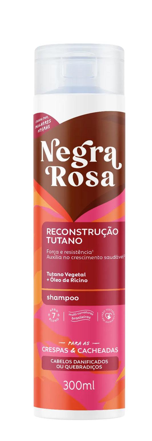 Shampoo reconstrução tutano Negra Rosa - 300ml