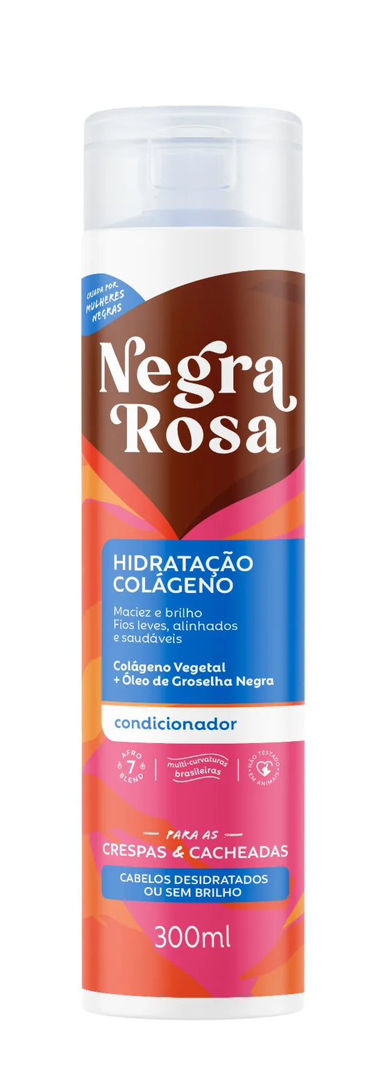Condicionador hidratação colágeno Negra Rosa - 300ml