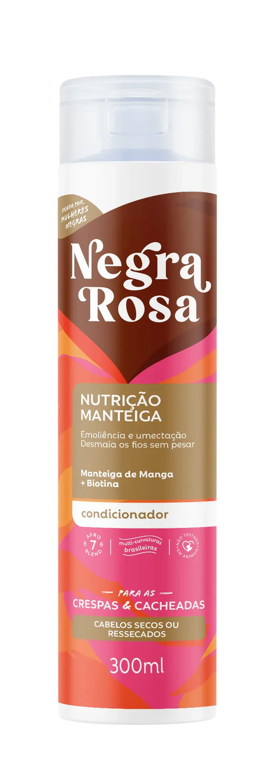 Condicionador nutrição manteiga Negra Rosa - 300ml