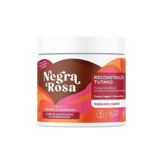 Máscara capilar reconstrução tutano Negra Rosa - 500g